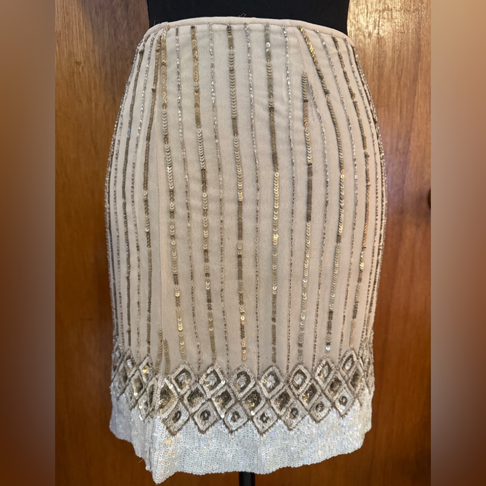 Matty M Embellished Mini Skirt